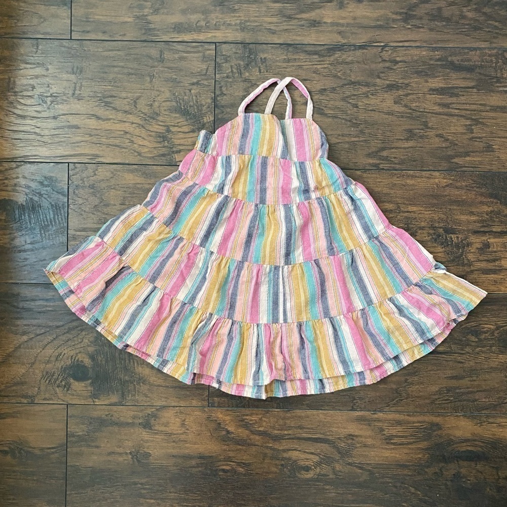 Cat & Jack, Girls Serape Dress, Size 2T - Picture 3 of 10
